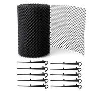 Crema Di Protezione Per Grondaie - Espansibile, A Maglia Per Grondaia, Foglie, Protezione Antipioggia, Protezioni In Metallo Durevoli, Supporto Regolabile | C