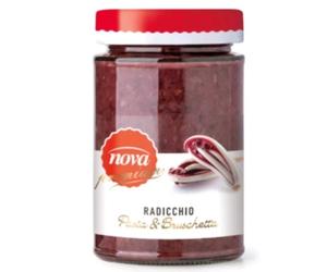 Crema di Radicchio Rosso Senza Glutine 580ml.Condimento Spalmabile