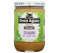 Crema Di Tahini Biologica Senza Zucchero 16 Oz (Confezione Da 6) Di Once Again