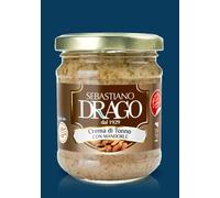 CREMA DI TONNO E MANDORLE CONSERVE CONDIMENTO BRUSCHETTE CONDIMENTI 6X180 GR
