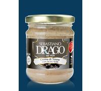 CREMA DI TONNO E OLIVE DRAGO CONSERVE BRUSCHETTE CONDIMENTI 6 CONF DA 130 GR