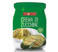 Crema di Zucchine | Salsa TopFood | 2 Confezioni Vetro da 520Gr | 1Kg | Senza Glutine | Vegetariana | Spalmabile | Alta Qualità Artigianale | Prodotto Gastronomia | Ristorazione