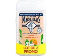 Crema doccia con fiori d'arancio,2 x 250 ml