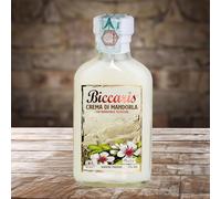 Crema Dolce Alcolica Gourmet Gusto Pistacchio, Mandorla o Cioccolato Liquore Cremoso Made in Italy Ideale per Dessert, Caffè e Cocktails 17% Vol Regalo Gastronomico (30CL, Mandorla)