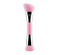 Crema doppia + spazzola in polvere 2 in 1 pennelli per il trucco per miscelare e applicare crema liquida in polvere e fard