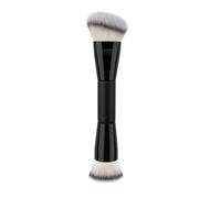 Crema doppia + spazzola in polvere 2 in 1 pennelli per il trucco per miscelare e applicare crema liquida in polvere e fard