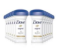Crema Dove Original anti-traspirante, 12 confezioni da 50 ml (versione inglese)