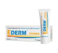 Crema EDERM 30ml con Vitamina E Pura, Senza Parabeni per Trattamenti Corporei e