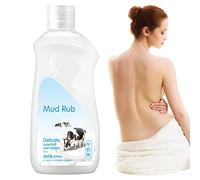 Crema esfoliante fango Idratante per schiarire la pelle morta, 350 ml, scrub di fango per schiarire la pelle, schiarire e sbiancare la pelle