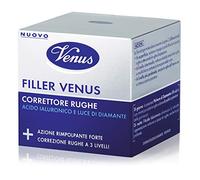 Crema Viso Correttore Anti Rughe Con Acido Ialuronico Luce Diamante Venus 50ml
