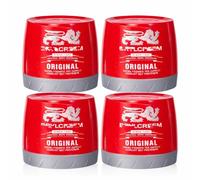 Crema Fissante e Nutritiva per Capelli, Cera ad Acqua, 150ml, Set da 4