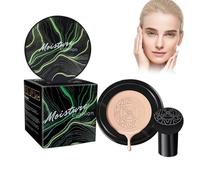 Crema Fondotinta, Crema Fondotinta, CC Cream Fondotinta, Cuscino D'aria CC Crema Fondotinta, Correttore Duraturo Idratante Illuminante per Trucco Impeccabile- Naturale