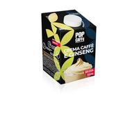 Crema Fredda CAFFè e GINSENG Pop Caffè 1 Brick 550g - Crema a base di latte, caffè e Ginseng solubile delattosata, UHT a lunga conservazione - Senza Lattosio e Senza Glutine - Latte e panna Italiani *