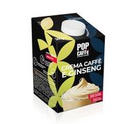 Crema Fredda CAFFè e GINSENG Pop Caffè 1 Brick 550g - Crema a base di latte, caffè e Ginseng solubile delattosata, UHT a lunga conservazione - Senza Lattosio e Senza Glutine - Latte e panna Italiani *
