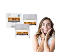 Crema Gel Viso Vitamina C con Collagene - Idratante Illuminante per Viso, Cura Aspetto Macchie Scure, Radiance Boost per Pelle Opaca, Texture Gel Oil-free, Tutti i Tipi di Pelle, 100g (2 scatole)
