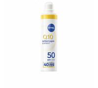 NIVEA Q10 Expert Fluido UV Diario Triple Defense Anti-rughe SPF 50 (40 ml), crema viso antirughe, riduce visibilmente rughe e linee di espressione, crema anti-età con Q10 Puro e Glycostop