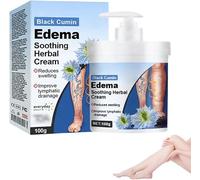 Crema Her-Bal al Cumino Nero, Crema Riparatrice per le Articolazioni a Base di Piante Naturali, Lozione per la Cura delle Gambe, Lozione Idratante per le Gambe, Per Donna, Uomo, Casa e Viaggio