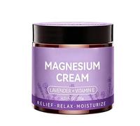 Crema Idratante Al Magnesio Per Muscolare, Con Vitamina E E Burro Di Karitè, 120 G, Crema Per Il Sonno E Antistress, Lozione Notte Idratante, Opzione Profumo Calmante, Per Unguenti, Piedi, Ga
