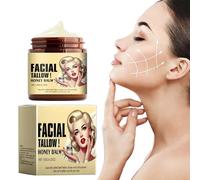 Crema idratante al sego di manzo con 120g Crema viso al sego montato per pelli sensibili Balsamo corpo multiuso Senza profumo