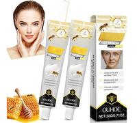 Crema Idratante Anti Antirughe, Crema Veleno D'api, Idratante e Lenitivo, Delicato e Non Irritante, Adatto a Tutti i Tipi di Pelle, 2 Pezzi, 20g, Rassodare la Pelle