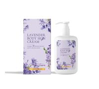 Crema Idratante Corpo alla Lavanda, Firming Cream, Formula Leggera con Burro di Karité e Vitamina E, Idratazione Profonda 24 Ore, Emolliente per Pelli Secche e Sensibili, Fragranza Rilassante