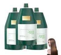 Crema idratante e lisciante alla cheratina polipeptidica, trattamento per capelli per una lucentezza e una morbidezza durature, maschere per capelli secchi, danneggiati e crespi (3 Pezzo)