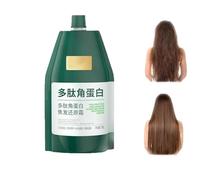 Crema idratante e lisciante per capelli alla cheratina polipeptidica, maschera alla cheratina, per capelli secchi e danneggiati