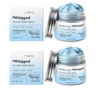 Crema idratante GHK-CU al burro e miele - Riparazione naturale della barriera cutanea, Idrata in profondità la pelle secca, Migliora l'elasticità cutanea, Crema idratante naturale