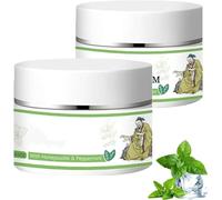 Crema idratante naturale rinfrescante per lenire e proteggere la pelle irritata, formula naturale a base di erbe per pelli sensibili, con caprifoglio, menta piperita e Phellodendron