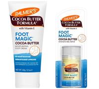 Crema Idratante Palmer's Cocoa Butter Formula Foot Magic E Balsamo Per Talloni
