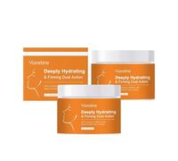 Crema Idratante per il Collo - Formula a Base di Piante per Idratazione Giornaliera, Supporta Elasticità & Contorno della Pelle, Nutrizione Delicata per Pelle Morbida(Orange 2pcs)