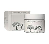 Crema idratante per il viso al sego da 50 ml, balsamo di sego puro per la pelle, cura della pelle biologica, balsamo di sego biologico al 100%, allevia la tenuta, crema di sego di manzo per viso e