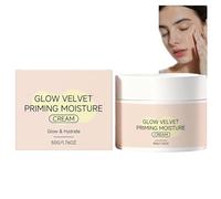 Crema idratante primer Glow-Velvet, minimizzante dei pori e primer fissante per il trucco a lunga durata, idratante viso quotidiano per tutti i tipi di pelle,1PCS