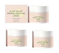 Crema idratante primer Glow-Velvet, minimizzante dei pori e primer fissante per il trucco a lunga durata, idratante viso quotidiano per tutti i tipi di pelle,3PCS