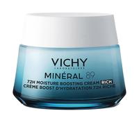 Crema Idratante Ricca Mineral 89 50ml con Acido Ialuronico e Squalane per Pelle