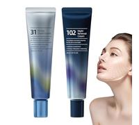 Crema Idratante Viso - Coppia Giorno e Notte per Viso,Lozione Nutriente e Rivitalizzante per Pelli Secche Mature Sensibili Grasso Prep Premakeup Uomo Riparazione Notturna da Viaggio