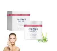 Crema Idratante Viso,Unguento al pepe Abbronzante,Crema Viso,Unguento al Pepe Attivo, Ricca Formula Nutriente per Idratare la Pelle