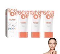 Crema Illuminante Notturna - Niacinamide & Vitamina C Bagliore Trattamento per Anche il Tono della Pelle, Quotidiano Complexion Enhancer per un Aspetto Sano Radiosità (3 pezzi)
