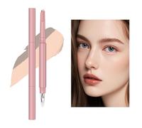 Crema illuminante sotto gli occhi, per il trucco, professionale a doppia testa, penna per trucco per donne, ragazze, madri