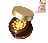 Crema in capsule di vitamina C, crema idratante per il viso in capsule di vitamina C, crema in gelatina al collagene, siero schiarente, crema in capsule per la pelle soda, lozione antirughe idratante