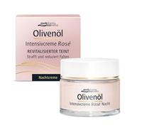 Crema intensiva all'olio d'oliva rosé da notte - tonifica e riduce le rughe - supporta la rigenerazione della pelle - medipharma cosmetics - 50 ml
