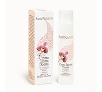 Crema Intima Donna ● Con Probiotici, Calendula, Malva e Argento ● Allevia irritazioni, previene la secchezza, riequilibra flora batterica e idrata zona vaginale ● 50 ml