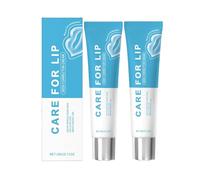 Crema labbra, trattamento idratante a lunga durata per labbra, formula nutriente per ridurre la secchezza ed esfoliare delicatamente le cellule morte. (2pcs)