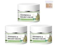 Crema Lenitiva, Crema Idratante Rinfrescante, Formula Lenitiva Naturale A Base Di Erbe Per Pelli Sensibili, Cremas Idratante Rinfrescante Per Lenire La Pelle (3pcs)