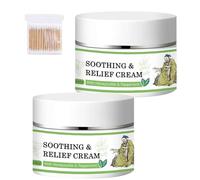 Crema lenitiva - Formula naturale a base di erbe per pelli sensibili, crema idratante rinfrescante naturale, crema idratante rinfrescante per lenire e proteggere la pelle irritata (2pcs)