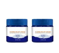 Crema lenitiva per eczema con alghe, aloe vera e avena in gel - Lenisce la pelle pruriginosa e sensibile, si assorbe rapidamente, rinfrescante e non grassa, senza profumo, ripara in profondità, 50 g