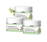 Crema lenitiva, protezione della pelle a base di erbe, per pelli sensibili, unguento idratante e rinfrescante naturale, penetrante profondo e idratante, rinfrescante quotidiano (3 pezzi)