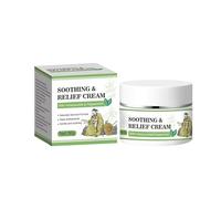 Crema Lenitiva Sollievo - Idratante Rinfrescante Quotidiano per Pelli Sensibili, Lenisce e Protegge la Pelle Irritata, Può Essere Utilizzata su Tutto il Corpo - 30 g (1Pc)