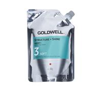 Crema levigante per capelli danneggiati Goldwell Structure + Shine Agent 1 Soft 3 400 ml