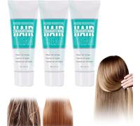 Crema lisciante nutriente alla cheratina e seta, balsamo nutriente rapido, adatto a tutti i tipi di capelli. (3 pcs)